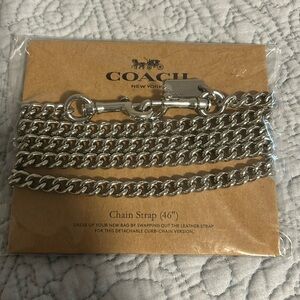 NWT Coach chain strap